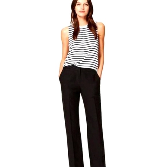 Daisy Fuentes Women’s Petite Classic Black Dress Slacks Trousers Size 6P - Picture 1 of 5